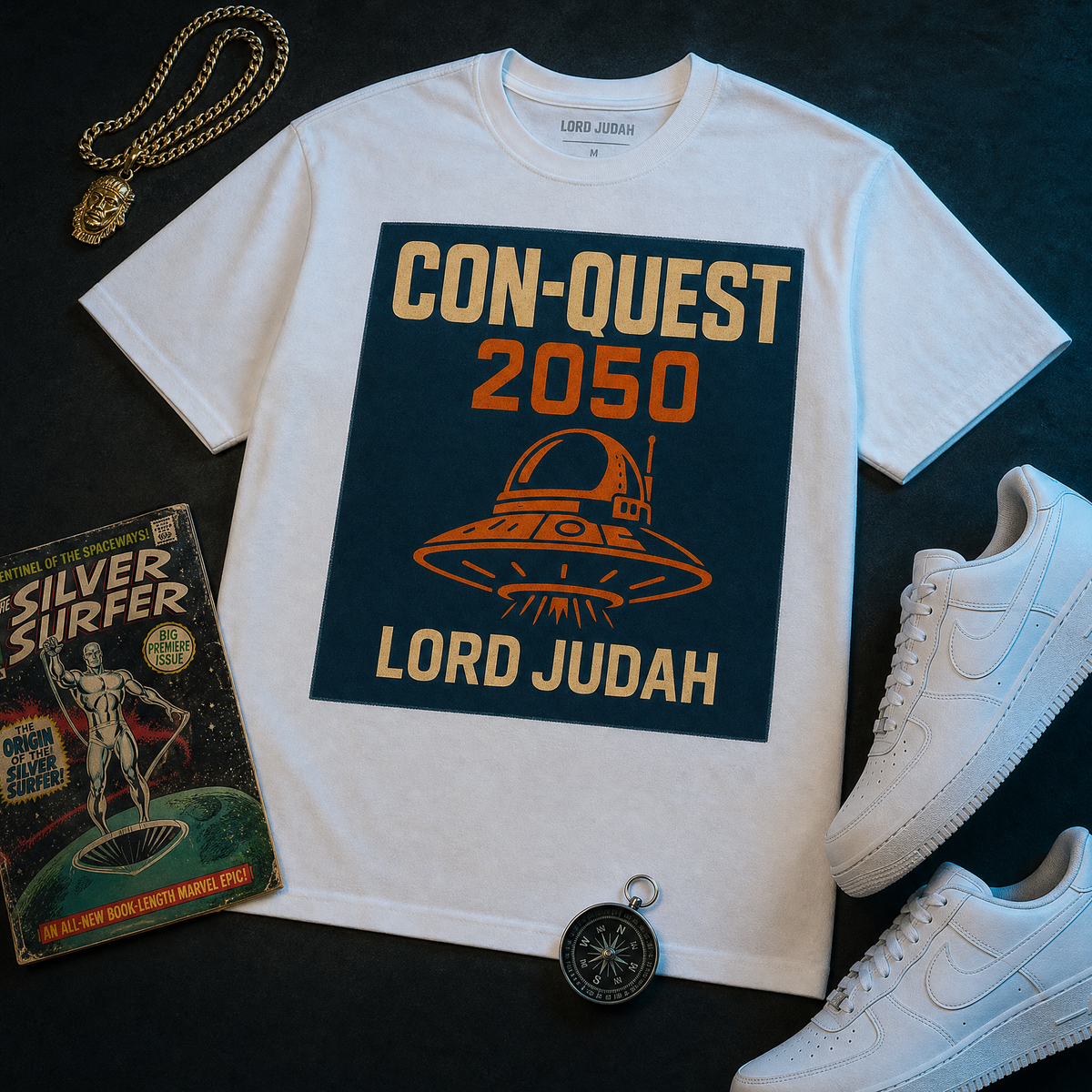 CON-QUEST 2050 Graphic T-Shirt - Field Research