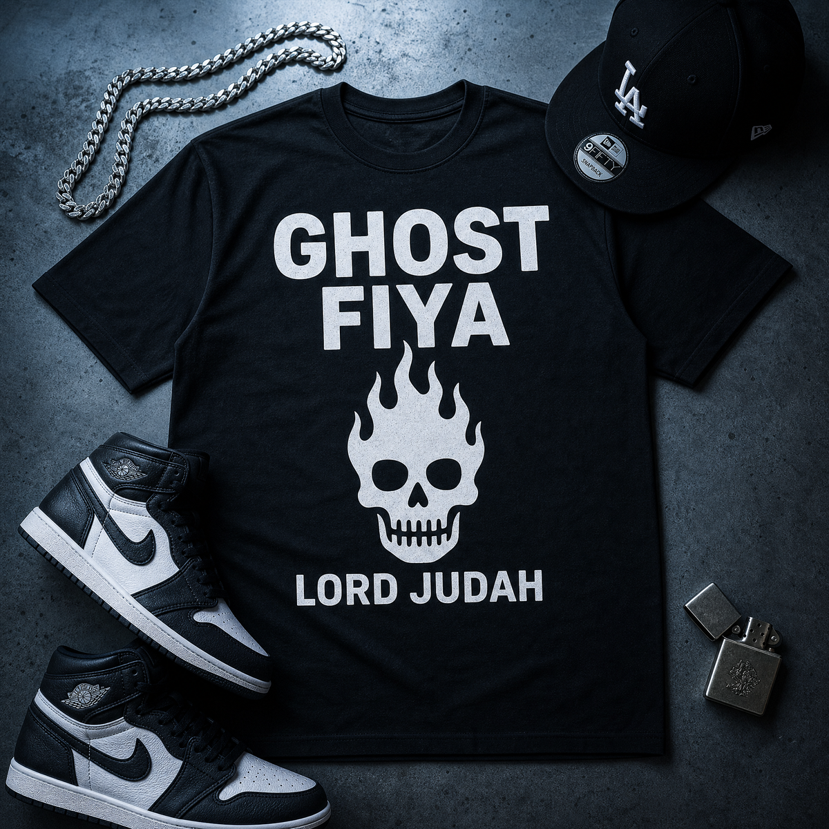 Ghost Fiya Graphic T-Shirt - Field Research
