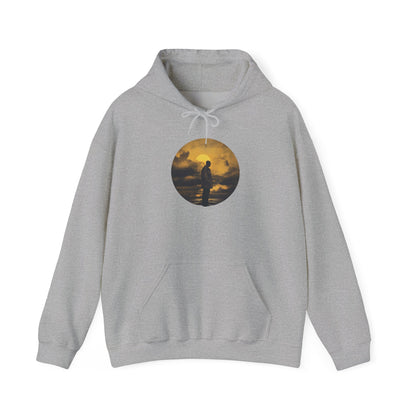 Cold World Warm Soul Elegant Script Hoodie