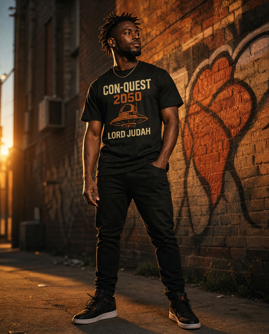 CON-QUEST 2050 Graphic T-Shirt - Field Research