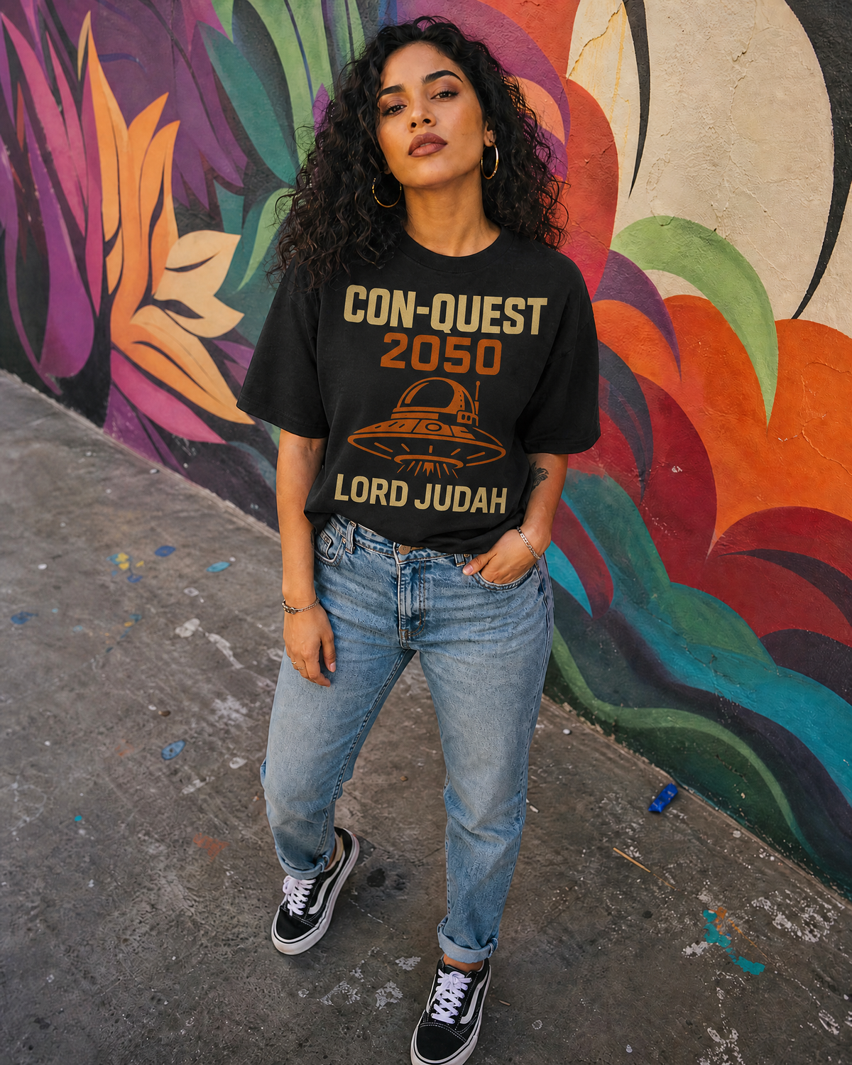 CON-QUEST 2050 Graphic T-Shirt - Field Research