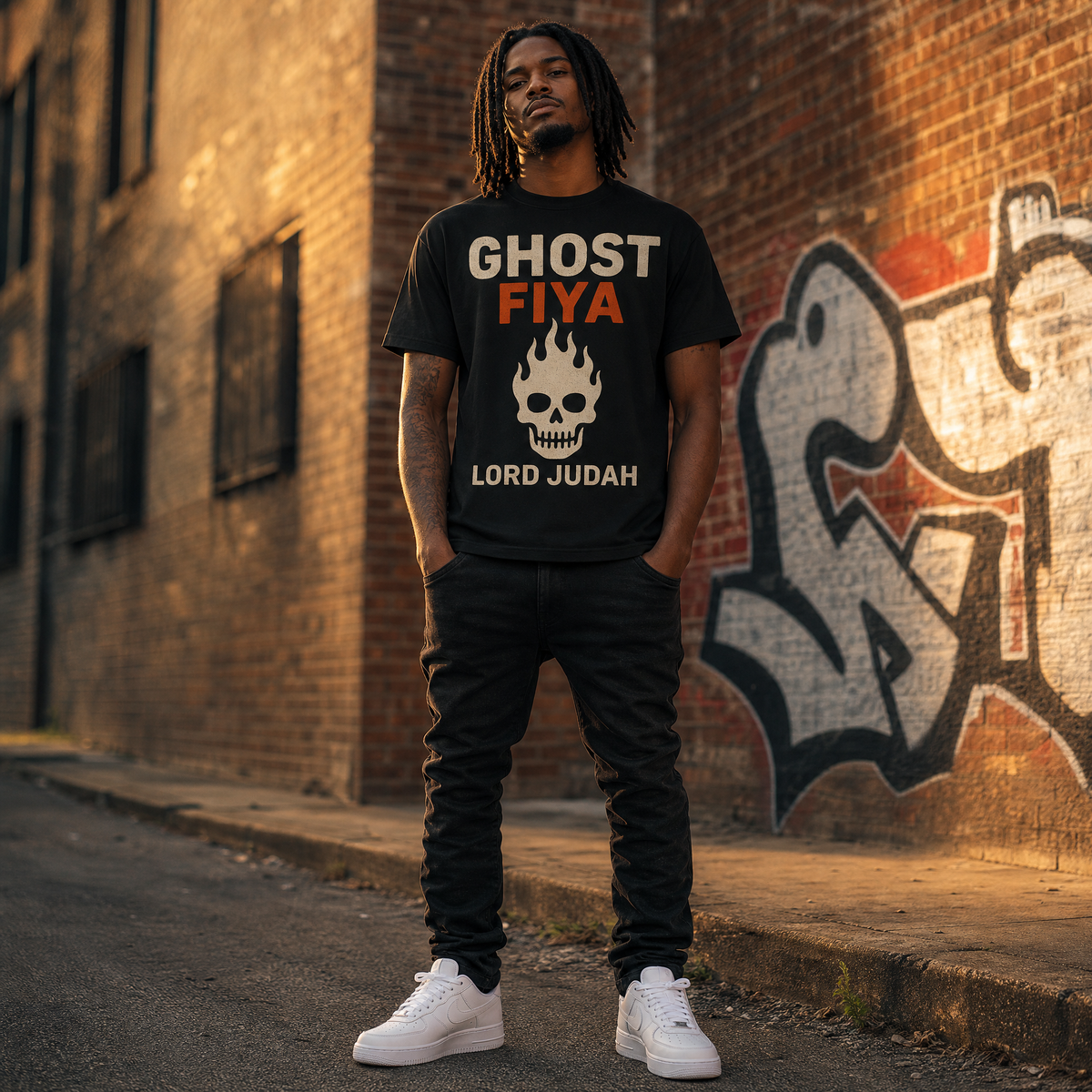 Ghost Fiya Graphic T-Shirt - Field Research