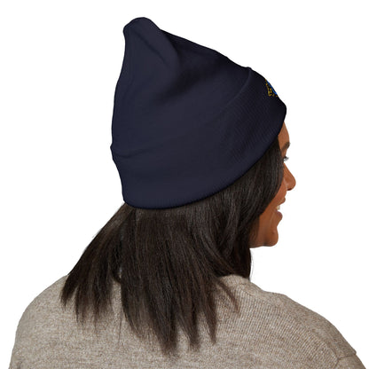Beatbreakers Frequency Crest Cuffed Beanie