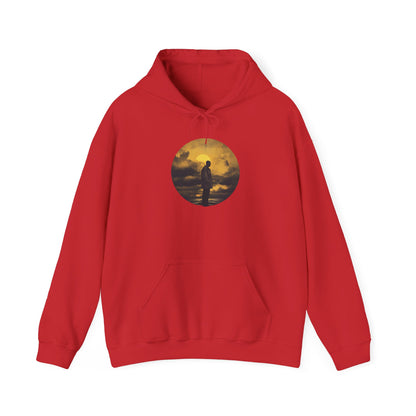 Cold World Warm Soul Elegant Script Hoodie