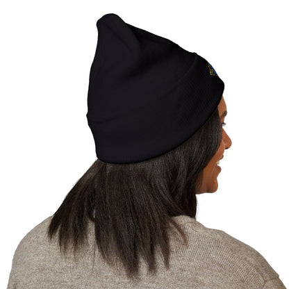 Beatbreakers Frequency Crest Cuffed Beanie