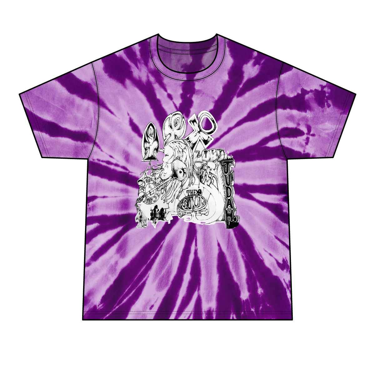 Lord Judah "Origins of Lord Judah" — Soul Child Tie-Dye T-Shirt