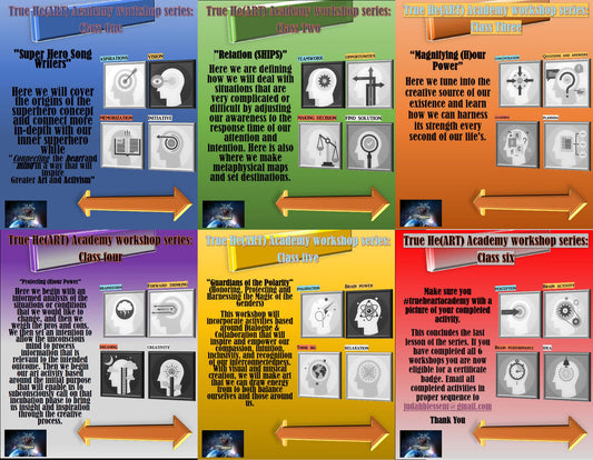 True He(ART) Academy Workshop — Complete Series (#1–#6)